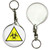 Biohazard - 55mm Button Badge Key Ring Biohazard - 55mm Button Badge Key Ring