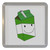 Apple Juice Carton - Plastic Tea Coaster / Beer Mat Apple Juice Carton - Plastic Tea Coaster / Beer Mat