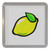 Fruit Machine Lemon - Plastic Tea Coaster / Beer Mat