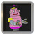 Black Girl Robot - Plastic Tea Coaster / Beer Mat Black Girl Robot - Plastic Tea Coaster / Beer Mat