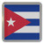 Cuba Flag - Plastic Tea Coaster / Beer Mat