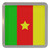 Cameroon Flag - Plastic Tea Coaster / Beer Mat