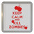 Keep Calm and Kill Zombies - Plastic Tea Coaster / Beer Mat