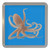 Octopus - Plastic Tea Coaster / Beer Mat Octopus - Plastic Tea Coaster / Beer Mat