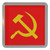 Soviet Union Flag - Plastic Tea Coaster / Beer Mat