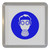 Respiratory - Plastic Tea Coaster / Beer Mat