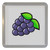 Fruit Machine Grapes - Plastic Tea Coaster / Beer Mat