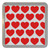 Heart Pattern - Plastic Tea Coaster / Beer Mat Heart Pattern - Plastic Tea Coaster / Beer Mat
