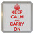 White Red Keep Calm and Carry On - Plastic Tea Coaster / Beer Mat White Red Keep Calm and Carry On - Plastic Tea Coaster / Beer Mat