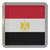 Egypt Flag - Plastic Tea Coaster / Beer Mat Egypt Flag - Plastic Tea Coaster / Beer Mat