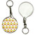Cupcake Pattern - 55mm Button Badge Key Ring Cupcake Pattern - 55mm Button Badge Key Ring