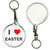 I love Easter - 55mm Button Badge Key Ring I love Easter - 55mm Button Badge Key Ring