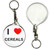 I Love Cereals - 55mm Button Badge Key Ring