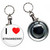 I Love Strawberry - 55mm Button Badge Bottle Opener