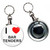 I Love Bar Tenders - 55mm Button Badge Bottle Opener