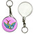 Swallow - 55mm Button Badge Key Ring Swallow - 55mm Button Badge Key Ring