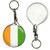 Ivory Coast Flag - 55mm Button Badge Key Ring Ivory Coast Flag - 55mm Button Badge Key Ring