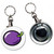 Fruit Machine Plum - 55mm Button Badge Bottle Opener Fruit Machine Plum - 55mm Button Badge Bottle Opener