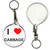I Love Cabbage - 55mm Button Badge Key Ring