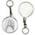 Ribcage - 55mm Button Badge Key Ring