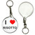 I Love Risotto - 55mm Button Badge Key Ring I Love Risotto - 55mm Button Badge Key Ring