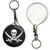 Jolly Roger - 55mm Button Badge Key Ring Jolly Roger - 55mm Button Badge Key Ring