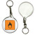 Oxydising - 55mm Button Badge Key Ring Oxydising - 55mm Button Badge Key Ring