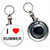 I Love Summer - 55mm Button Badge Bottle Opener
