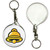 Fruit Machine Bell - 55mm Button Badge Key Ring Fruit Machine Bell - 55mm Button Badge Key Ring