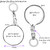 I Love Tuna - 55mm Button Badge Key Ring I Love Tuna - 55mm Button Badge Key Ring