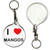 I Love Mangos - 55mm Button Badge Key Ring
