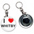 I Love Whitby - 55mm Button Badge Bottle Opener