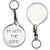 Im With The Band - 55mm Button Badge Key Ring Im With The Band - 55mm Button Badge Key Ring