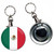 Mexico Flag - 55mm Button Badge Bottle Opener Mexico Flag - 55mm Button Badge Bottle Opener