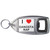 I love Gangsta Rap - Plastic Key Ring Bottle Opener