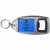 Blue Keep Calm and Carry On - Plastic Key Ring Bottle Opener
