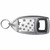 Nautical Stars - Plastic Key Ring Bottle Opener