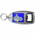 Blue Boy Robot - Plastic Key Ring Bottle Opener