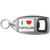 I Love Tortillas - Plastic Key Ring Bottle Opener