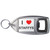 I Love Staffys - Plastic Key Ring Bottle Opener