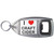 I love Craft Cider - Plastic Key Ring Bottle Opener