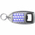 Anchor Blue Pattern - Plastic Key Ring Bottle Opener