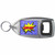 Kablam! - Plastic Key Ring Bottle Opener