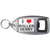 I Love Roller Derby - Plastic Key Ring Bottle Opener I Love Roller Derby - Plastic Key Ring Bottle Opener