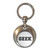 Varsity Geek - Round Metal Key Ring