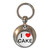 I Love Cake - Round Metal Key Ring I Love Cake - Round Metal Key Ring