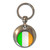 Ireland Flag - Round Metal Key Ring