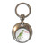 Dinosaur Rawwr! - Round Metal Key Ring