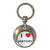 I Love History - Round Metal Key Ring