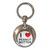 I Love Peanut Butter - Round Metal Key Ring